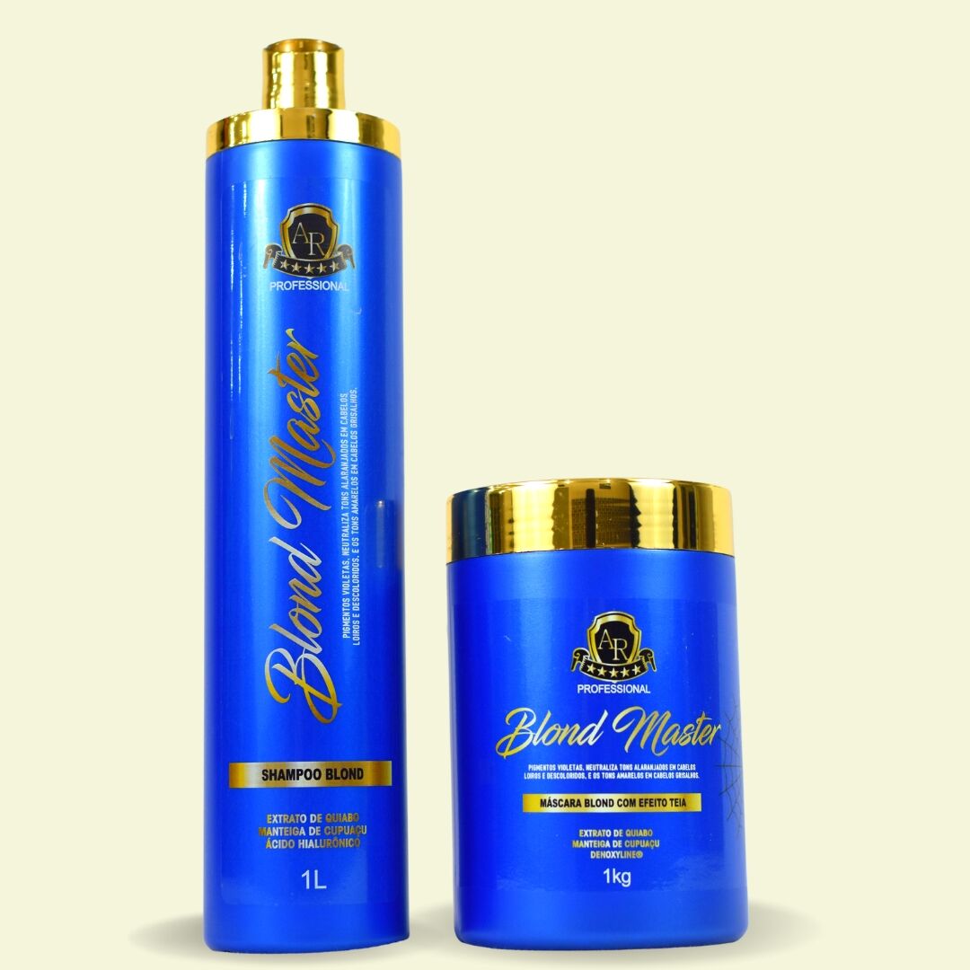 KIT Shampoo + Mascara Blond Master 1 KG
